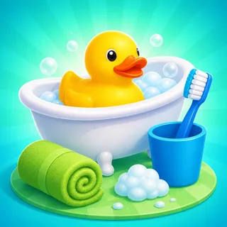 Bathroom Blitz world art