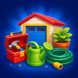 Garage and Yard world art