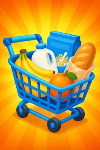 Grocery Grab world art