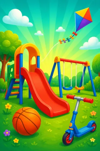 Playground Party world art