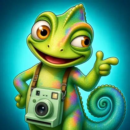 Kiko the chameleon