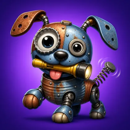 Wrench the robot dog
